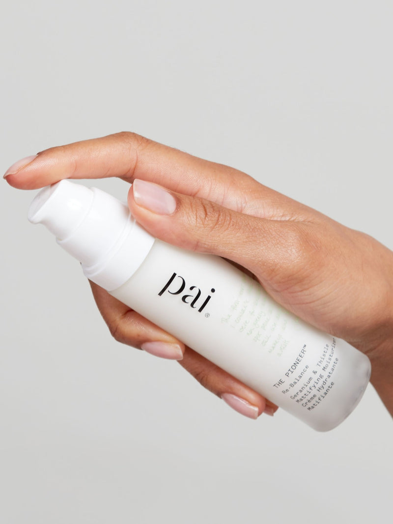 PAI The Pioneer Geranium & Thistle Mattifying Moisturiser 50ml, imported from the UK