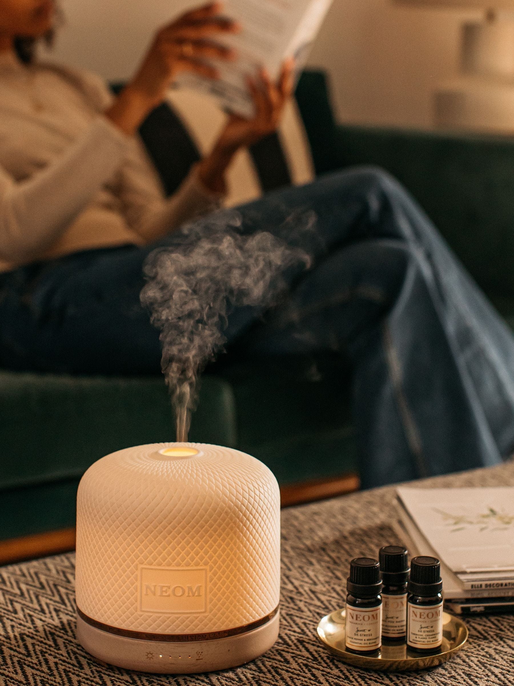 NEOM Wellbeing Pod Luxe diffuser, UK version