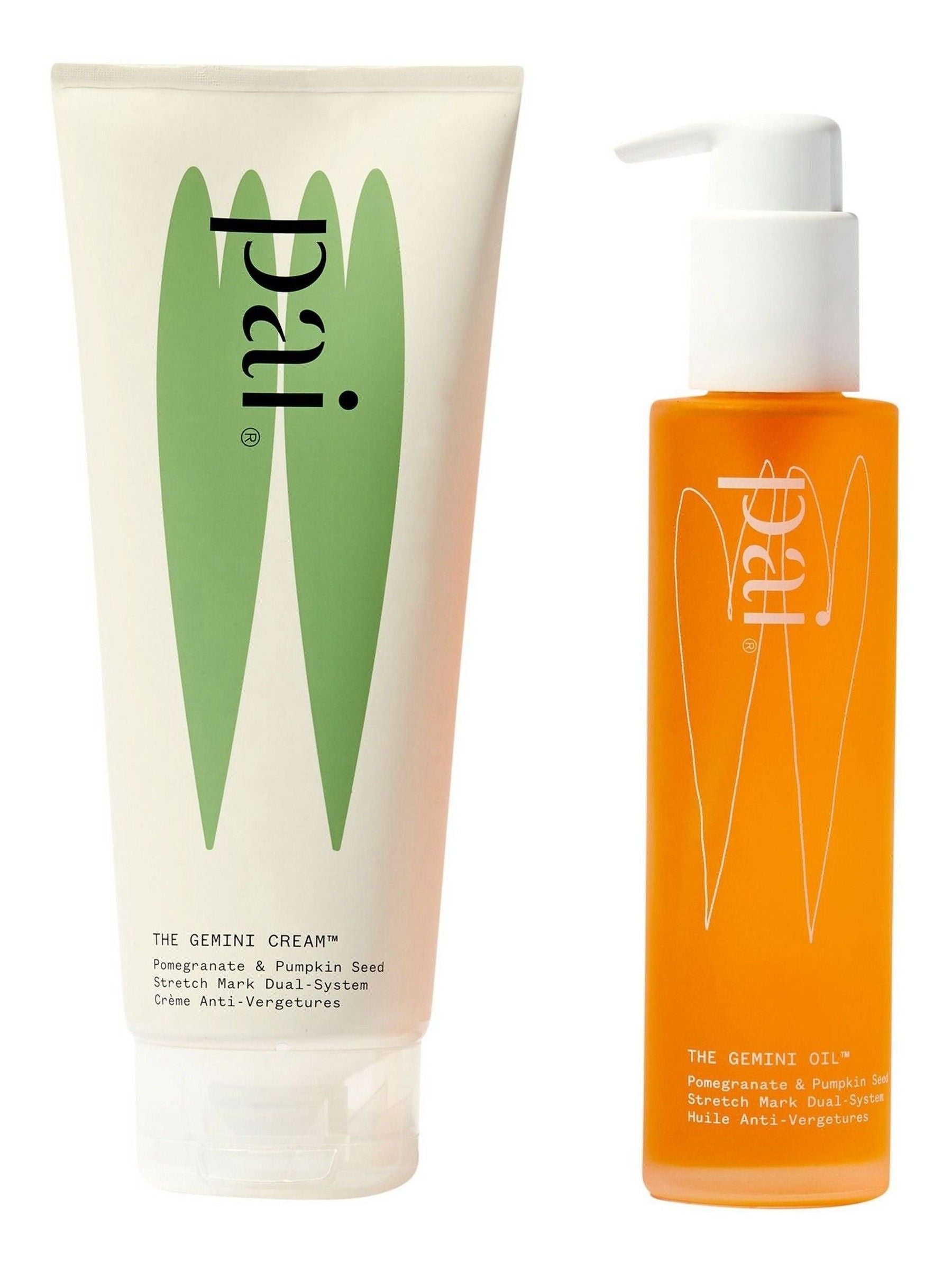 PAI Gemini Stretch Mark Oil and Cream 300ml, imported from the UK