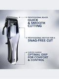 Wahl Rapid Clip cordless hair clipper with attachment combs (British brand)