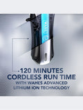 Wahl Rapid Clip cordless hair clipper with attachment combs (British brand)