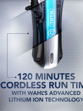 Wahl Rapid Clip cordless hair clipper with attachment combs (British brand)