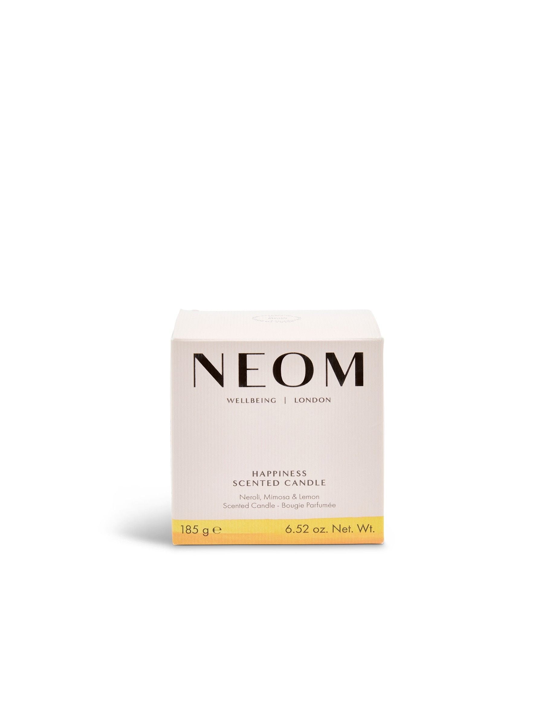 NEOM Happiness scented candle with 3 wicks - British product