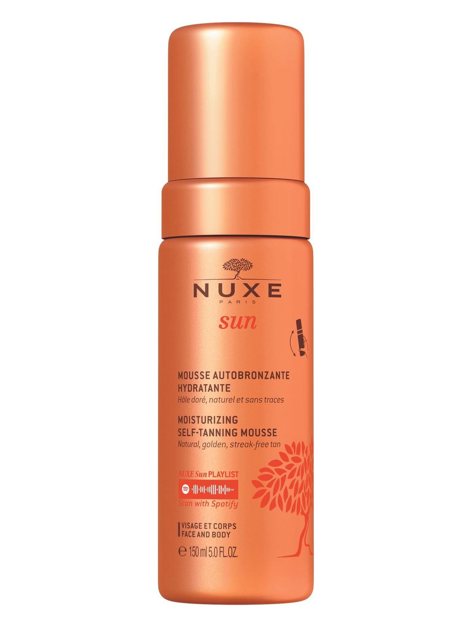Natural Origin Self-Tanning Mousse with Hyaluronic Acid 150ml
