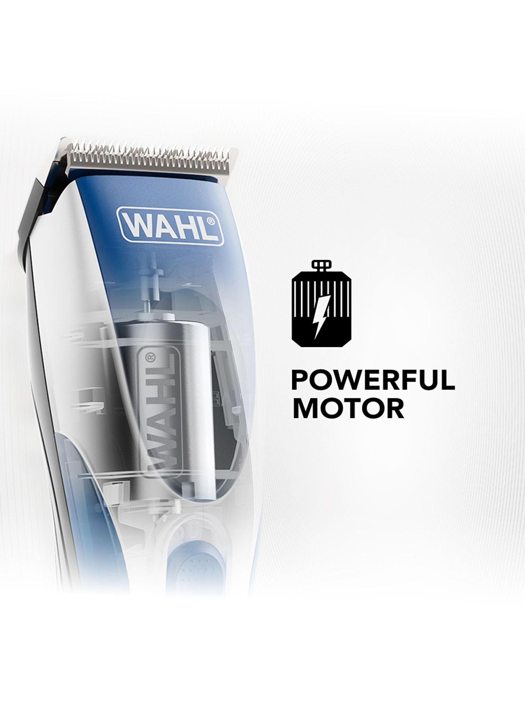 Wahl Colour Pro cordless hair clipper kit (British brand)