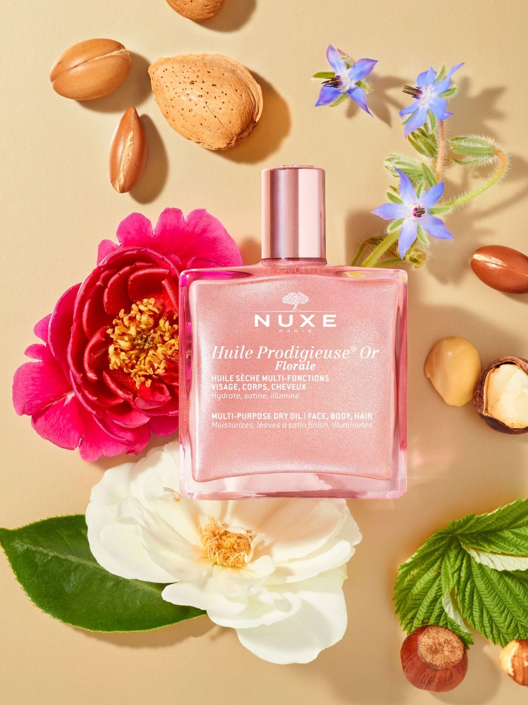 Nuxe Huile Prodigieuse Or Florale dry oil 50ml, imported from the UK