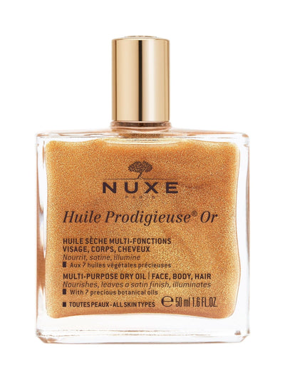 Nuxe Huile Prodigieuse Or Shimmer Doré Huile Sèche Multi-Usage 50ml