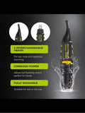 Wahl Extreme Grip battery detail trimmer for eyebrows, nose, and ears (British brand)
