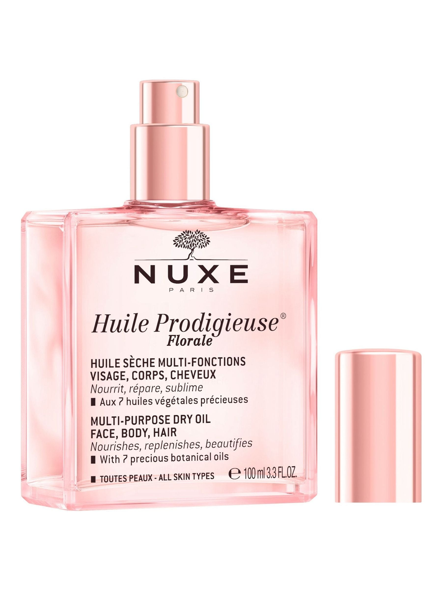 Nuxe Huile Prodigieuse Florale dry oil, imported from the UK