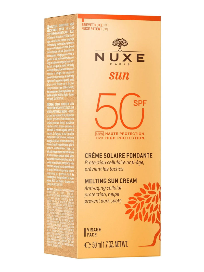 Nuxe SPF 50 Melting High Protection Face Sun Cream 50ml