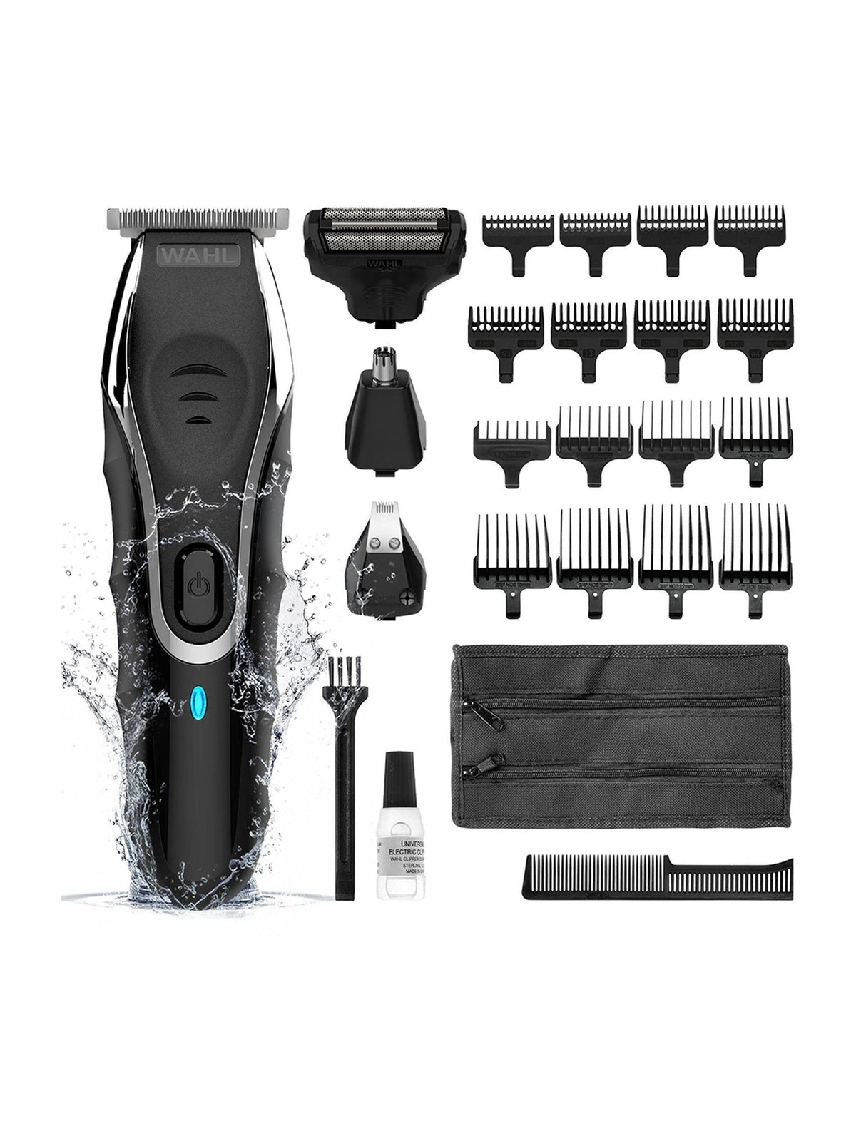 Wahl Multigroomer Aqua Blade trimmer kit (British brand)