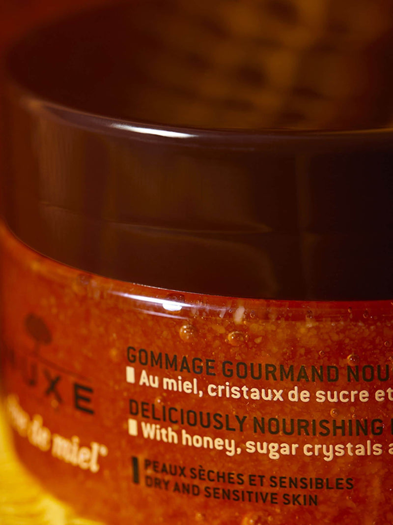 Nuxe Rêve de Miel body scrub 175ml, imported from the UK