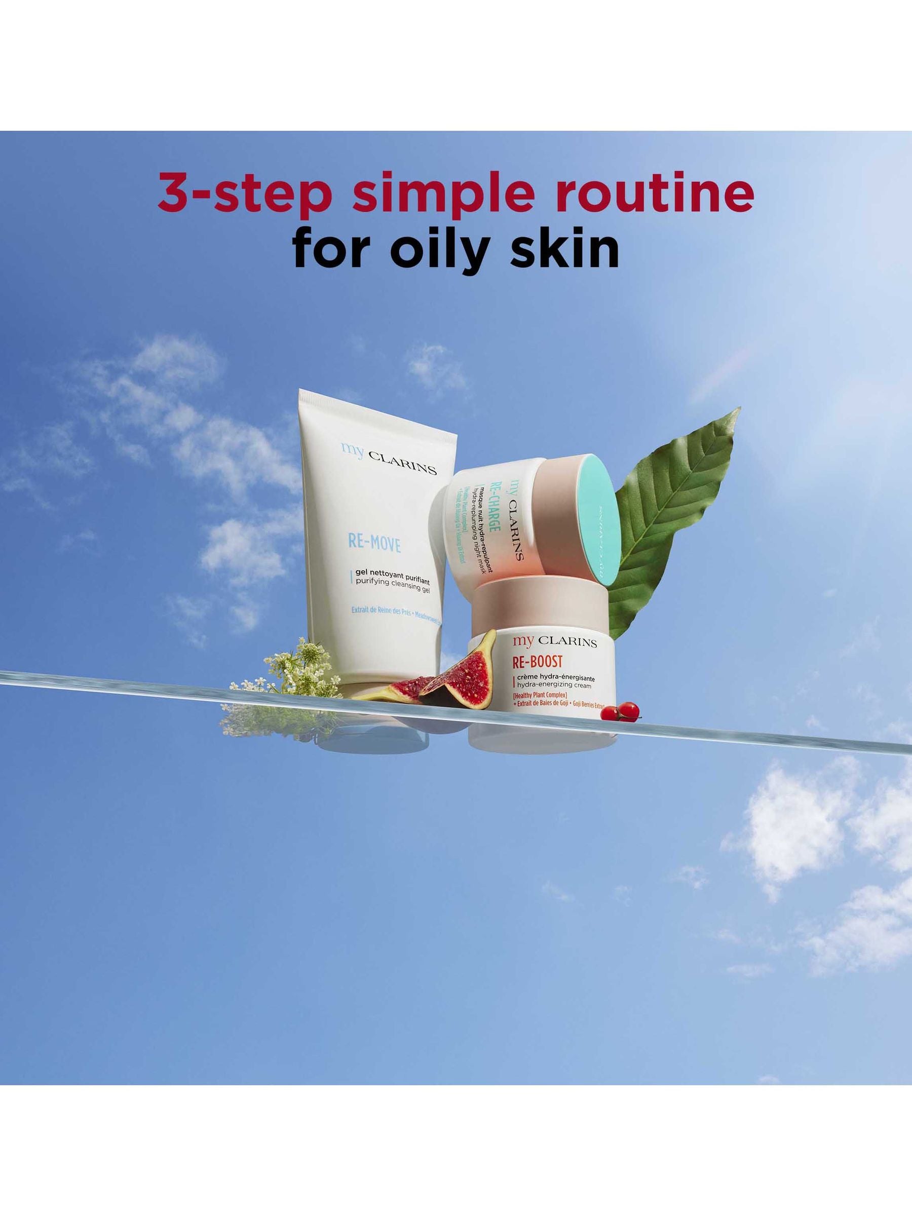Clarins Remove Purifying Cleansing Gel 125ml (British brand)