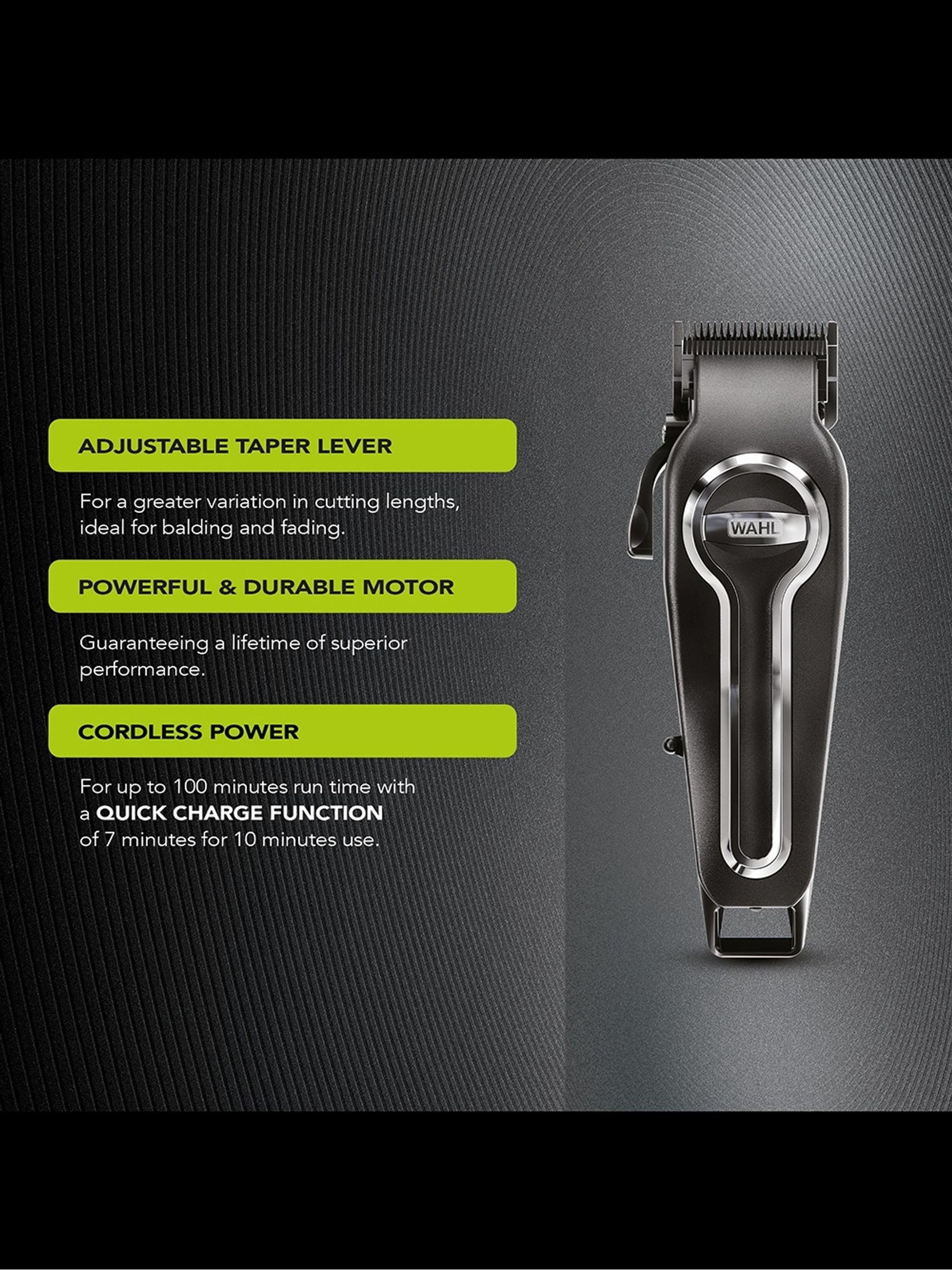 Wahl Cordless Elite Pro Clipper (British brand)