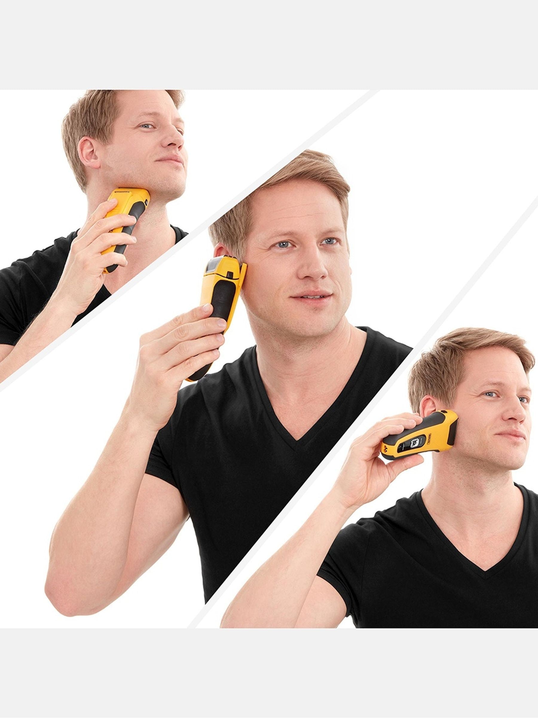Wahl Lifeproof electric shaver with pop-up trimmer (British brand)