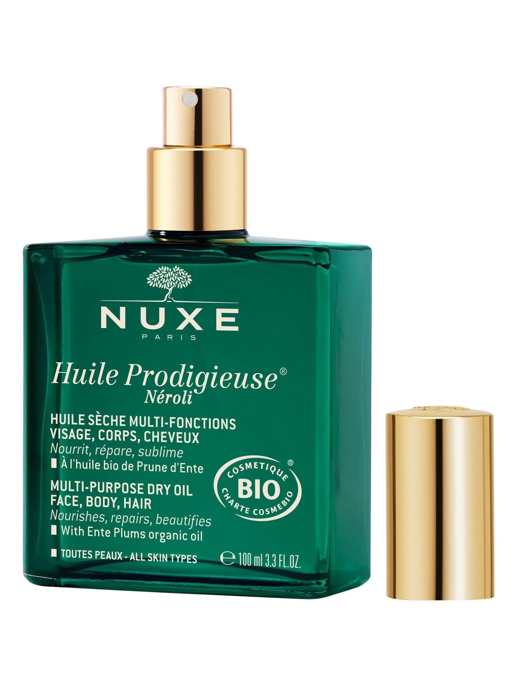 Nuxe Dry Oil Neroli 100ml, imported from the UK