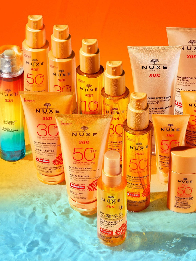 Nuxe after sun hair and body shampoo 200ml, imported from the UK