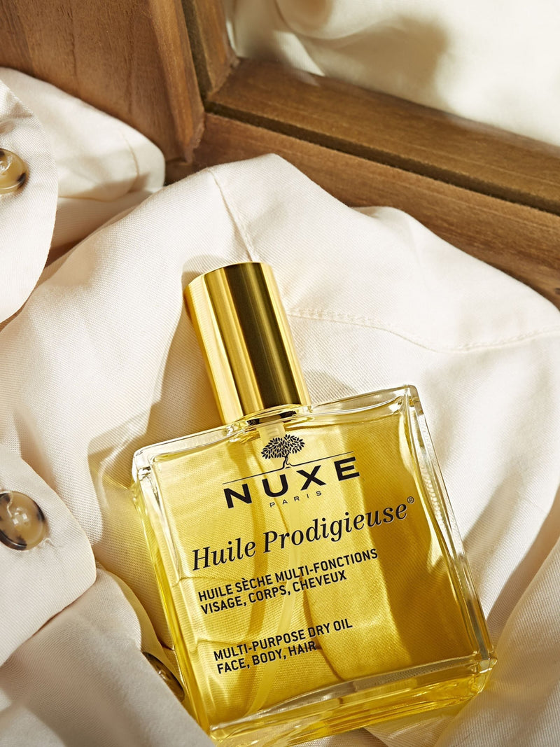 Nuxe Huile Prodigieuse multi-purpose dry oil, imported from the UK