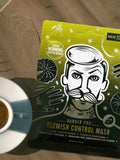 Barber Pro Blemish Control Cica Niacinamid Tuchmaske - Britisches Produkt