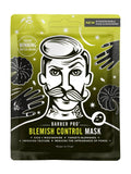 Barber Pro Blemish Control Cica Niacinamid Tuchmaske - Britisches Produkt