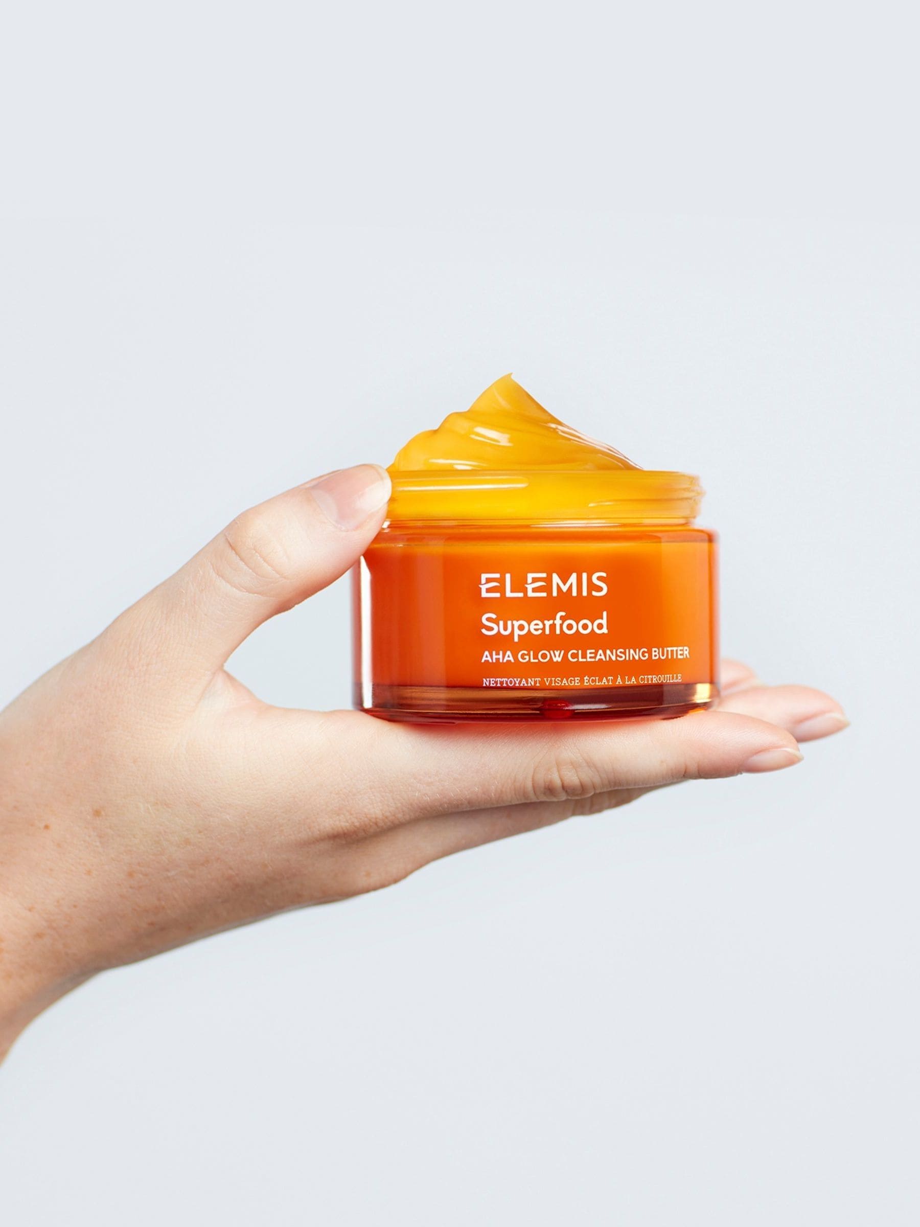 ELEMIS Superfood Glow Cleansing Butter facial cleanser 90ml - British product
