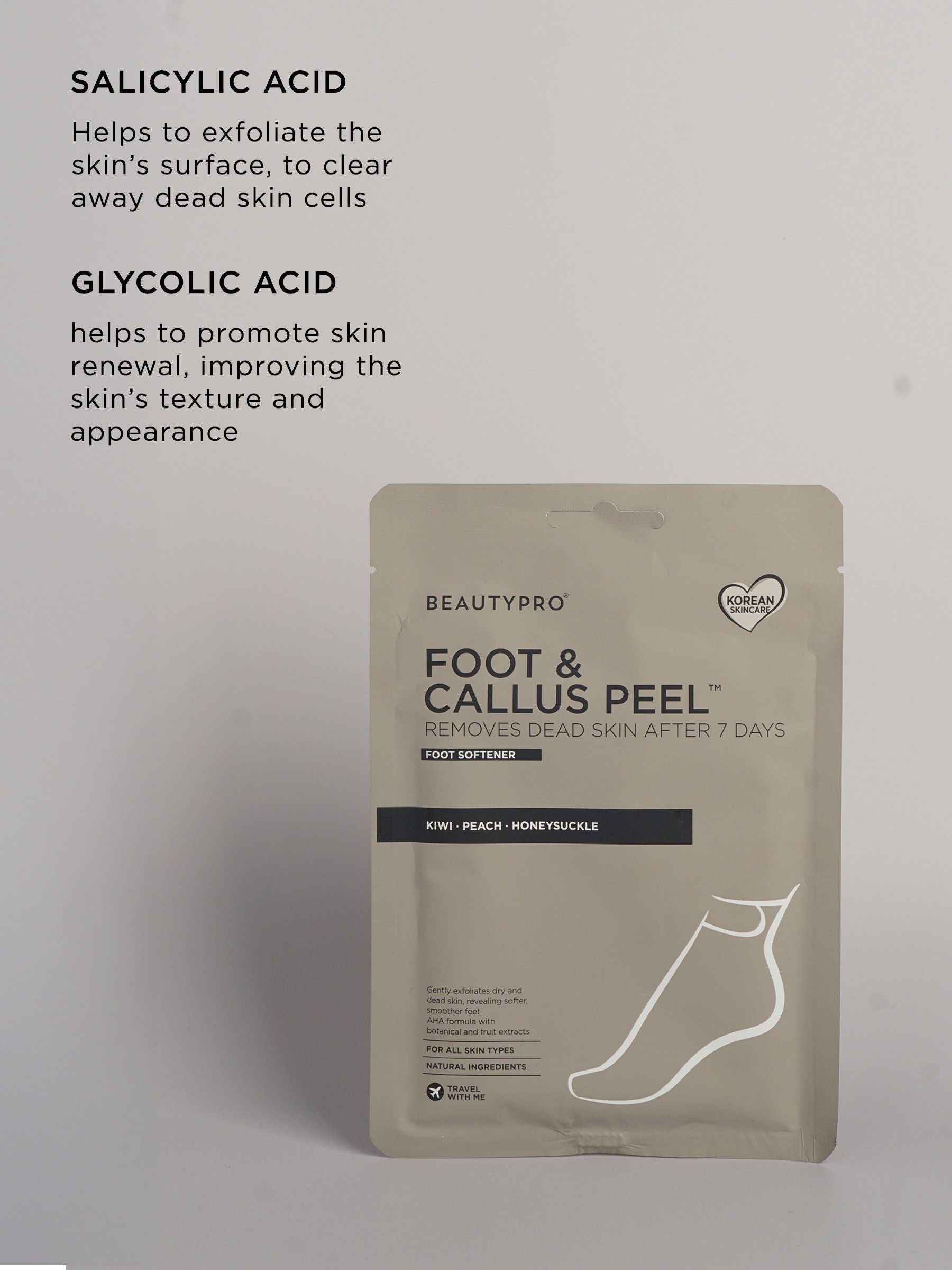 BeautyPro foot and callus peel - British product