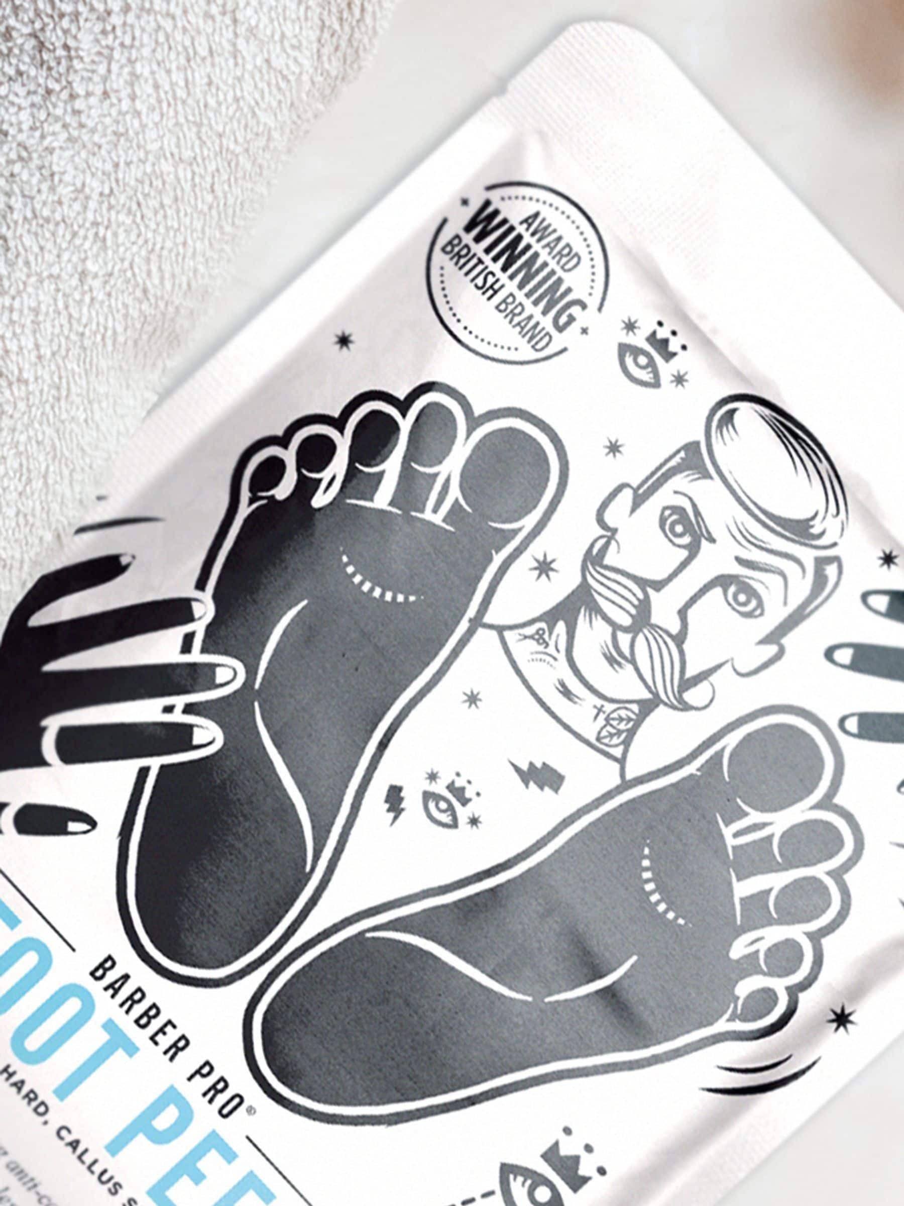 BARBER PRO foot peel bootie - British product