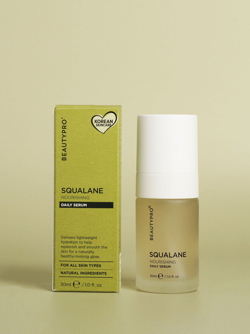 BeautyPro Squalane Nourishing Daily facial serum 30ml, imported from the UK
