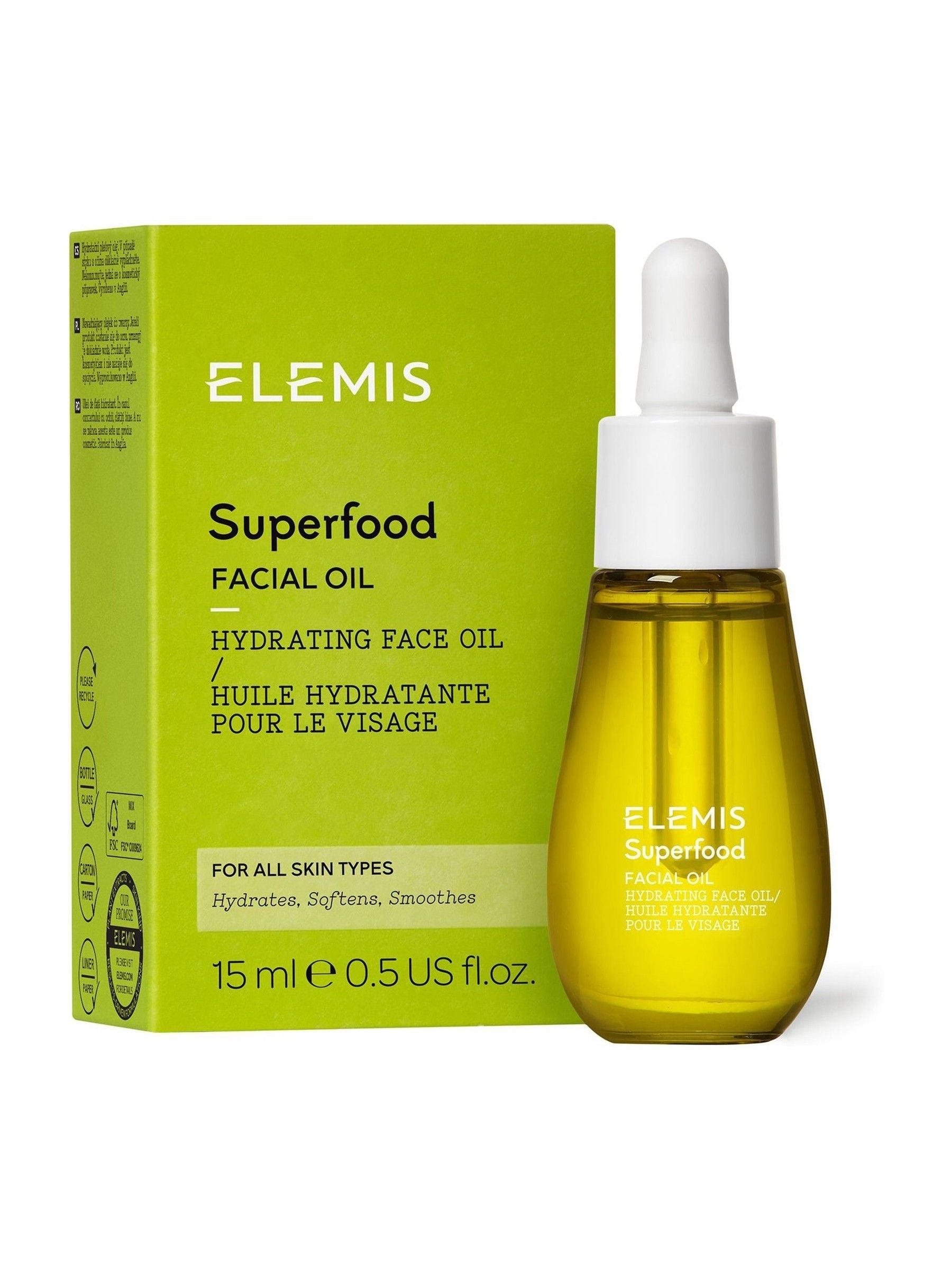 ELEMIS Superfood Facial Oil 15ml - British product
