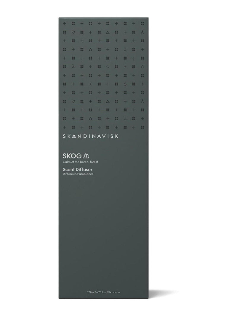 Skandinavisk Black SKOG reed diffuser refill 200ml (British brand)