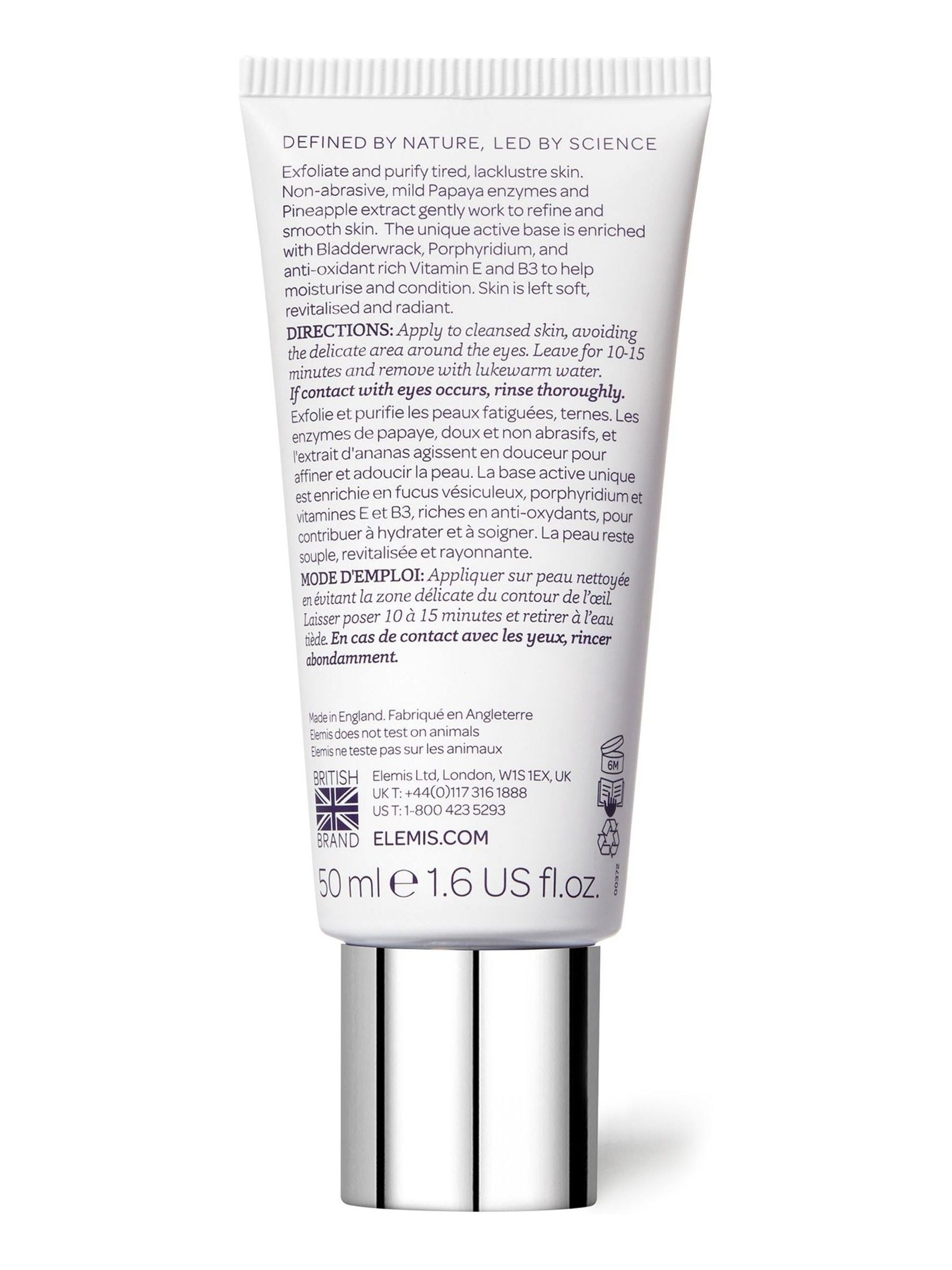 ELEMIS Papaya Enzyme Peel Mask 50ml - British product