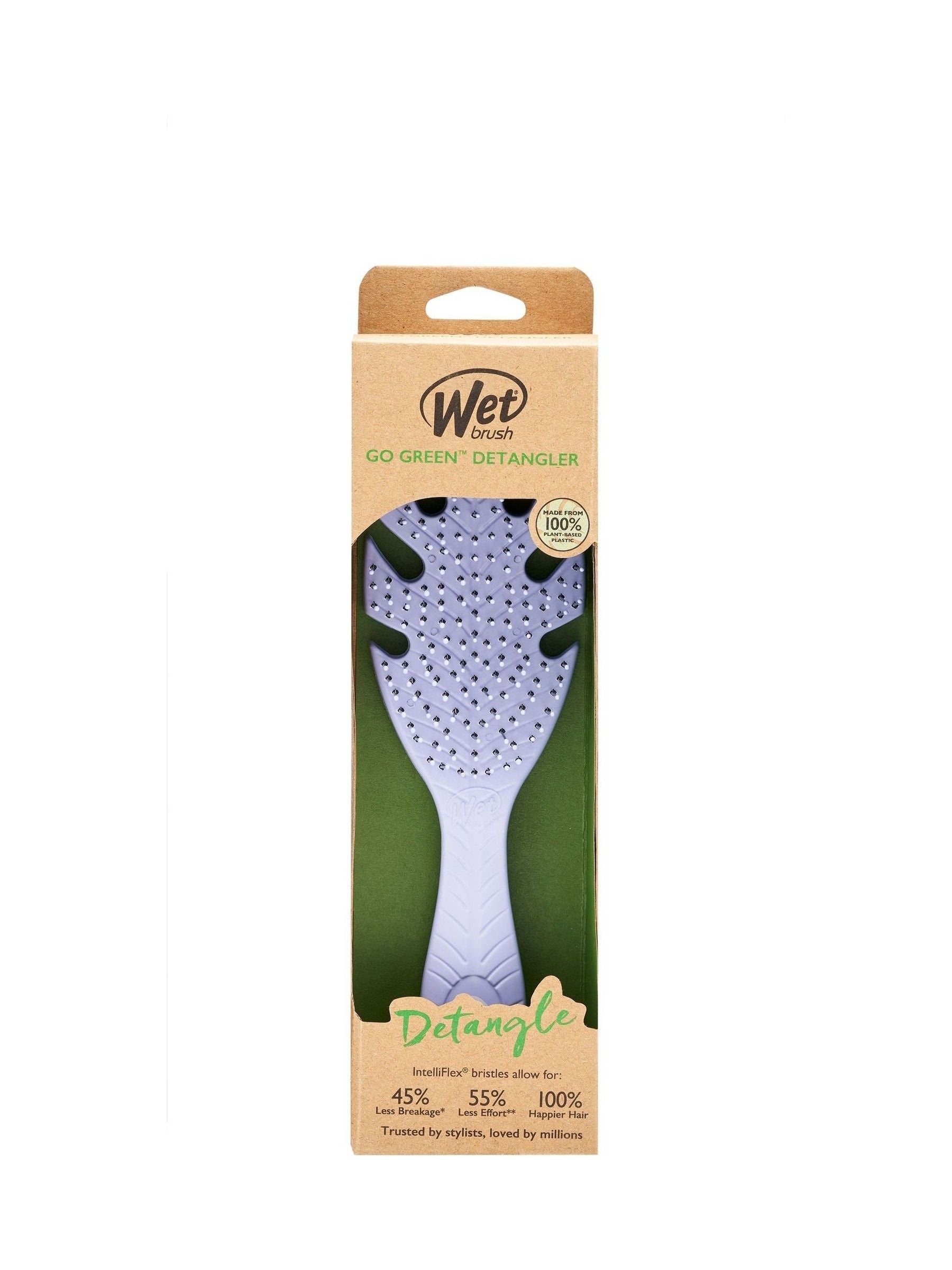 WetBrush Go Green detangler hair brush - British product