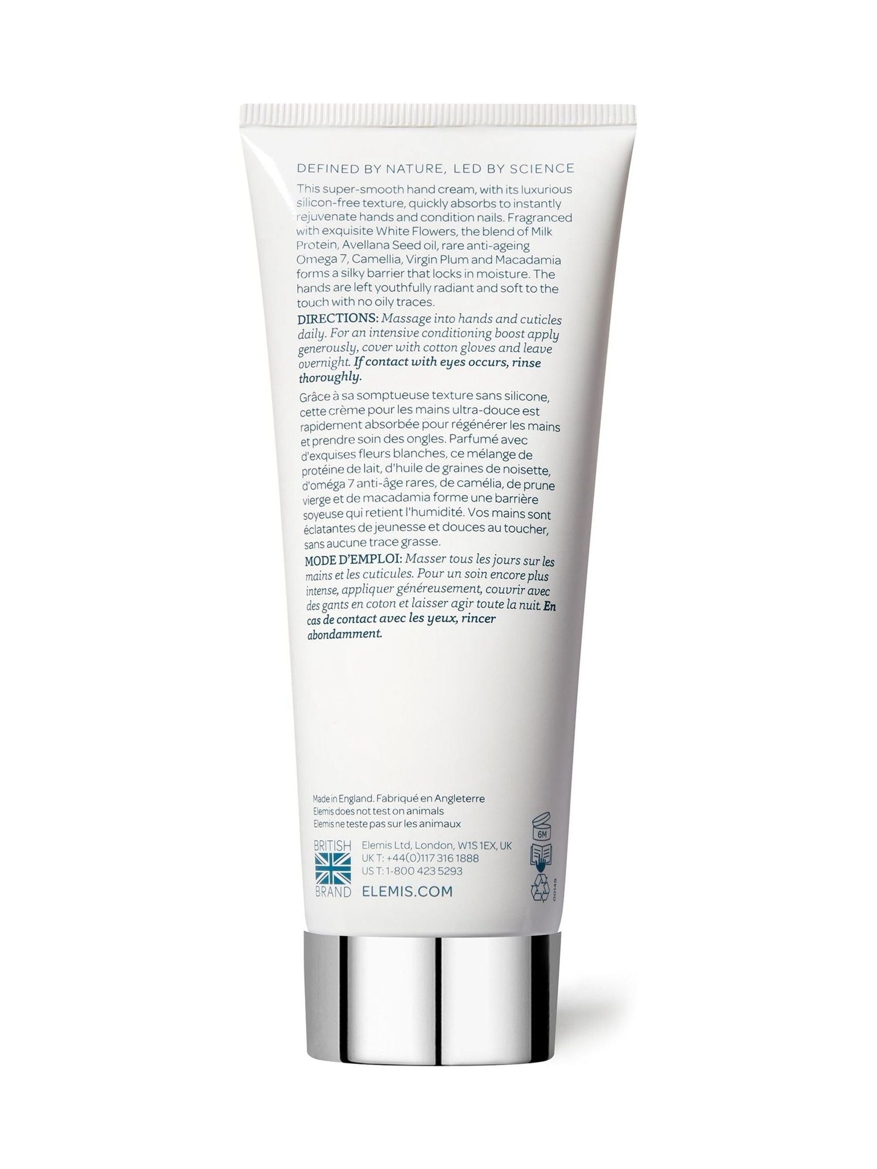 ELEMIS Pro-Radiance Hand and Nail Cream 100ml - British product