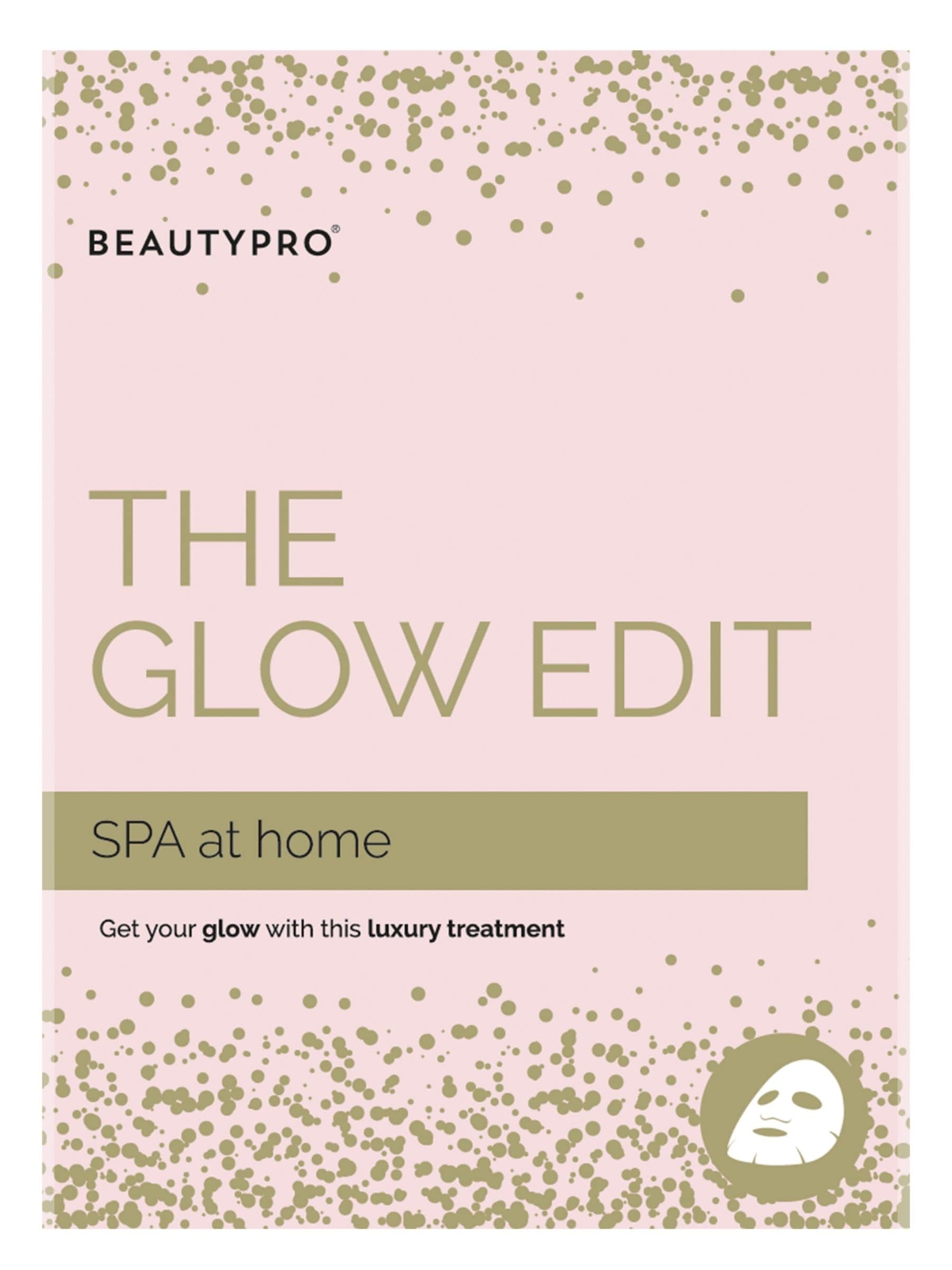 BeautyPro The Glow Edit sheet mask set - British product