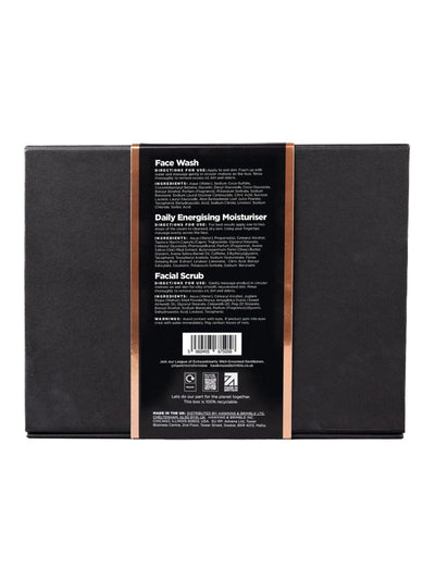 Hawkins &amp; Ensemble Cadeau Visage Brimble Ensemble de Soins pour Hommes