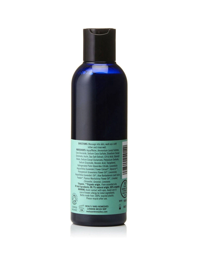Neals Yard Remedies shower gel 200ml, imported from the UK