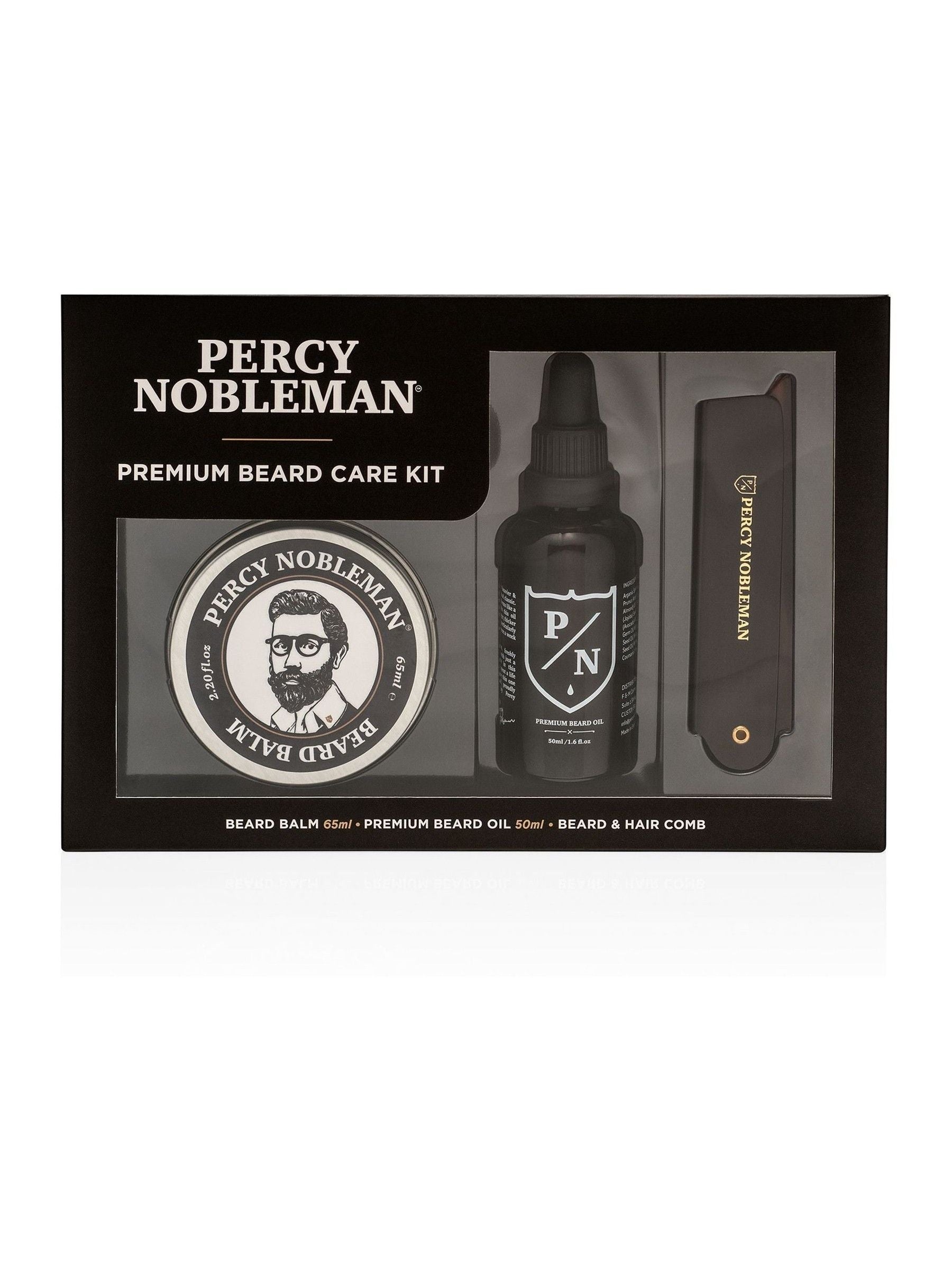 Percy Nobleman Premium Beard Care Kit (Worth £52)