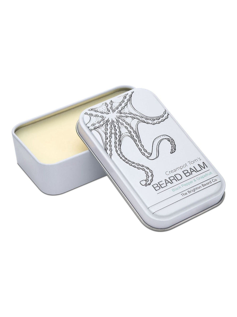 The Brighton Beard Co. Black Pepper & Grapefruit Beard Balm 80ml (British brand)