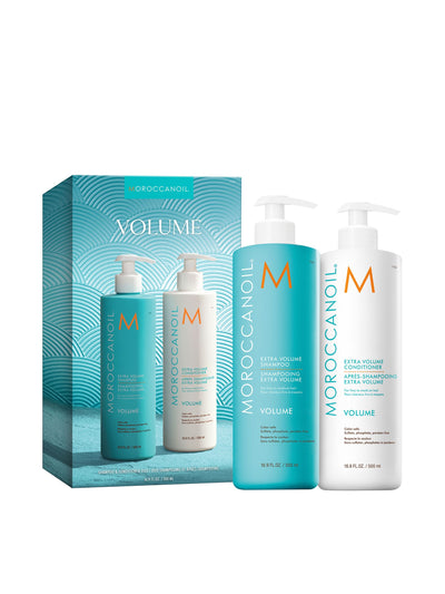 Moroccanoil Extra Volume Shampoo und Conditioner 500ml Duo (Wert: £83)