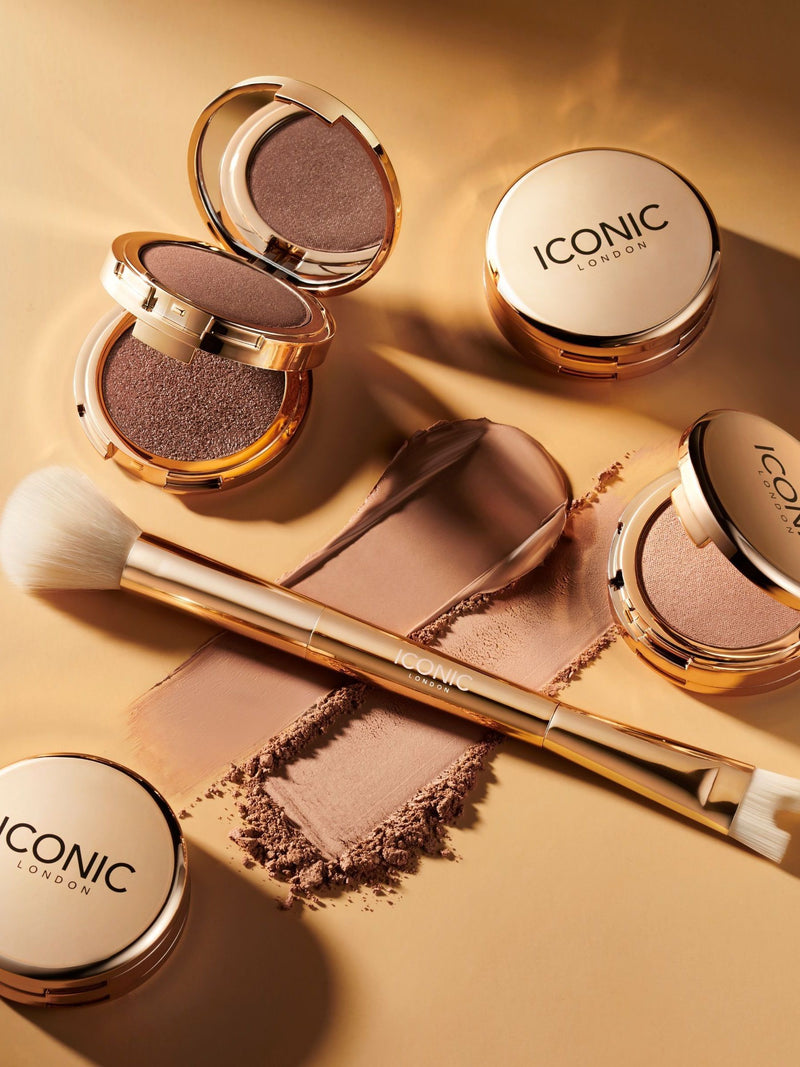 ICONIC London Precision Duo Contour Brush, UK version