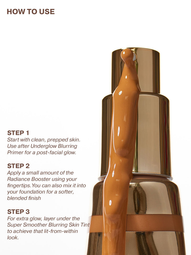 ICONIC London Radiance Booster Primer Caramel Glow, UK version