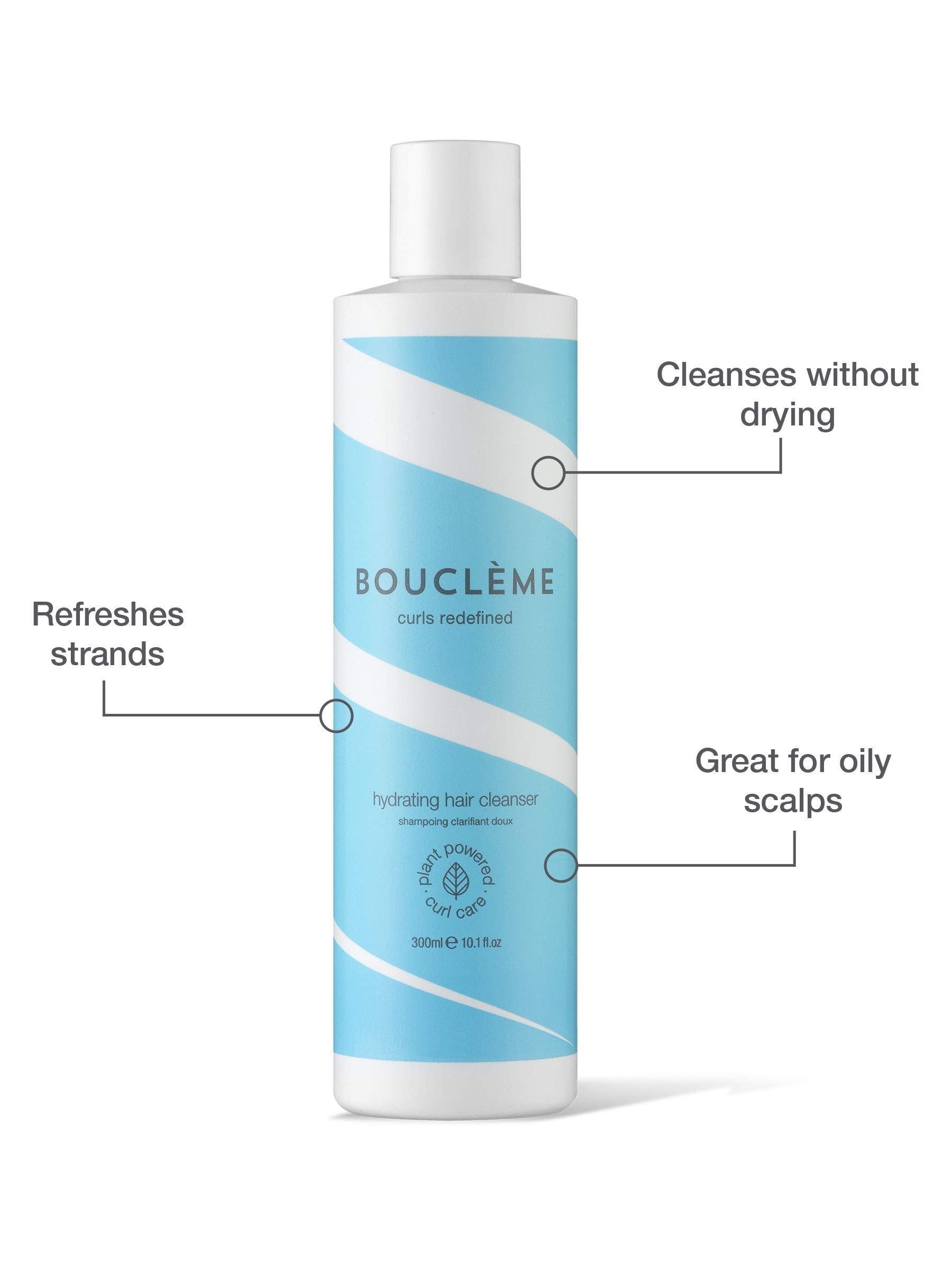 Bouclème hydrating hair cleanser 300ml - British product