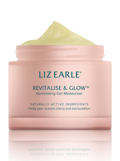 Next Liz Earle Revitalise & Glow Illuminating Gel Facial Moisturiser 50ml- Buy online at McGrocer
