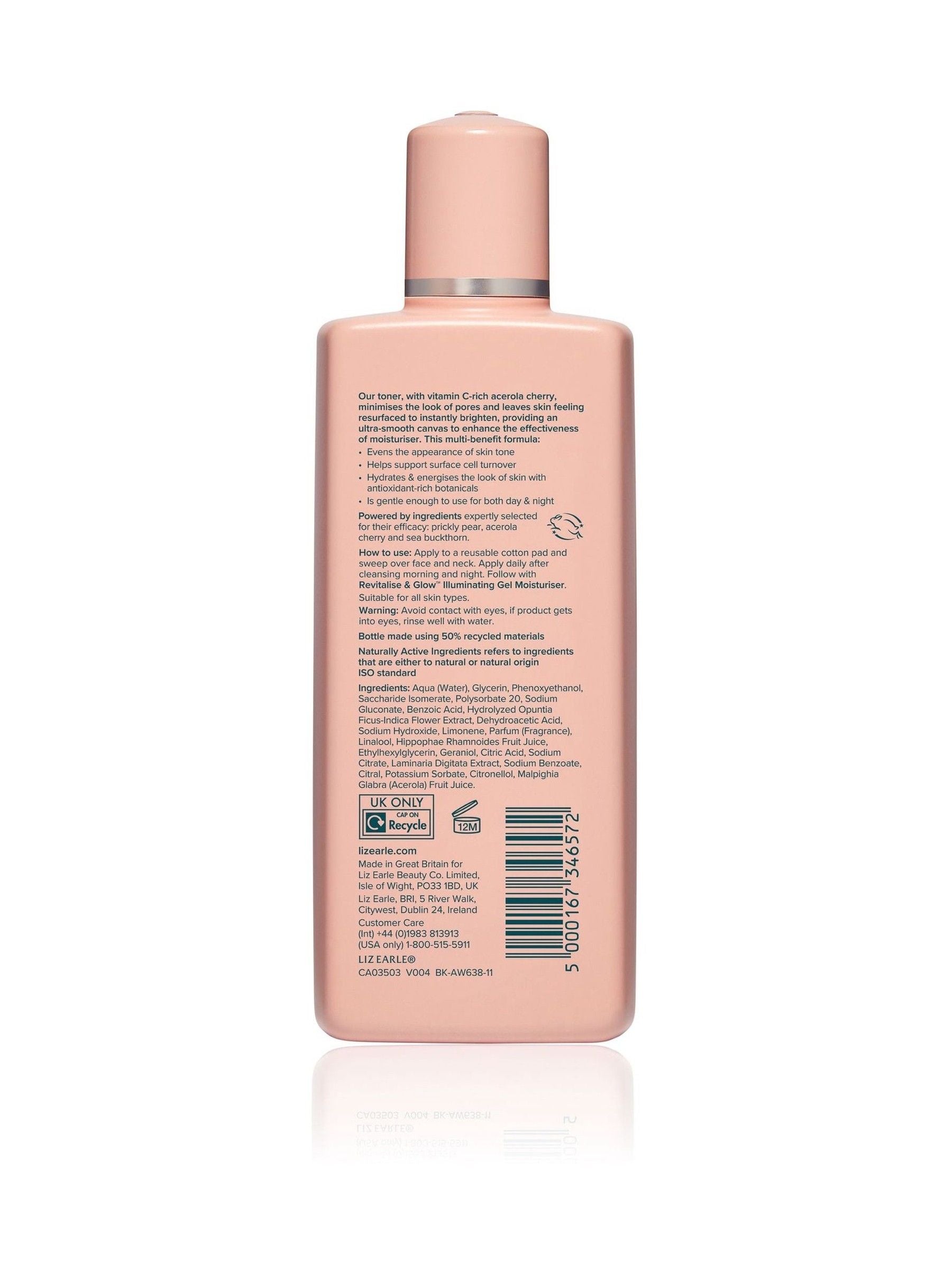 Liz Earle Smooth Glow Exfoliating Tonic 200ml, UK version