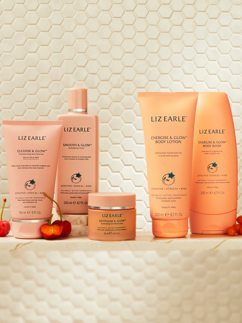 Liz Earle Energise Glow body lotion 200ml, UK version