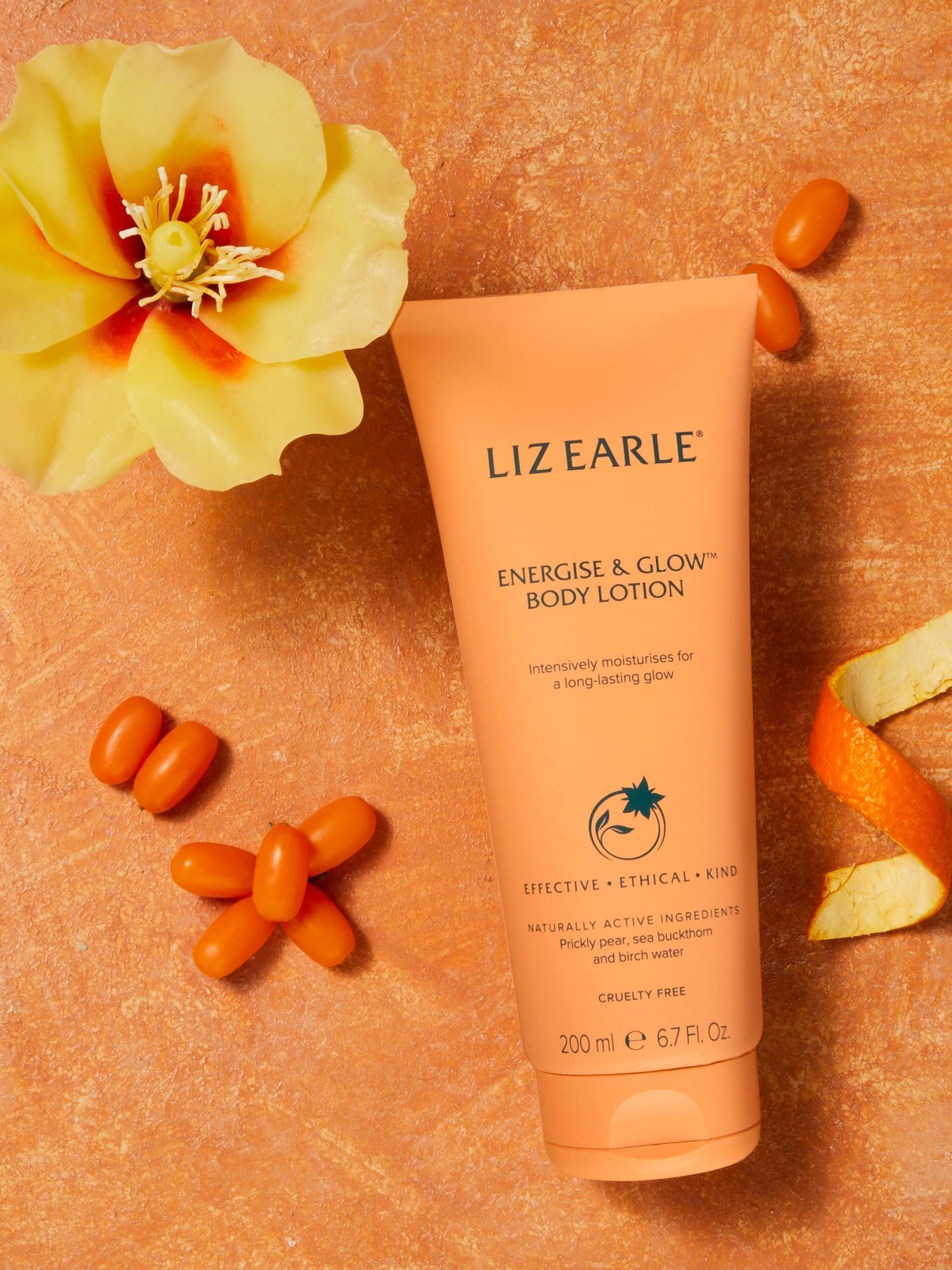 Liz Earle Energise Glow body lotion 200ml, UK version