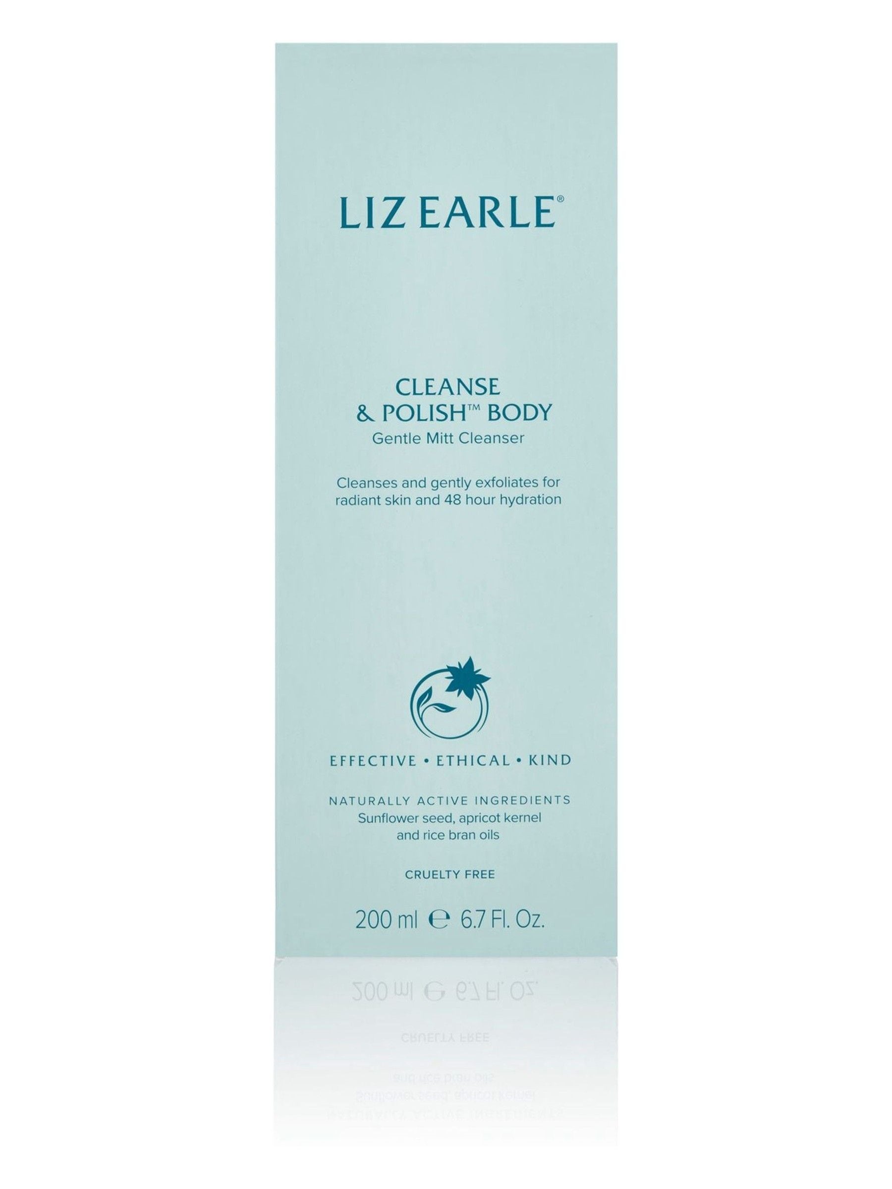 Liz Earle Cleanse & Polish Body Gentle Mitt Cleanser 200ml, UK version