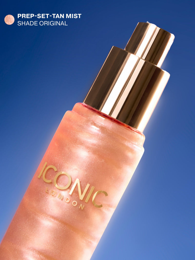 ICONIC London Prep Set Tan self tanning mist spray, UK version