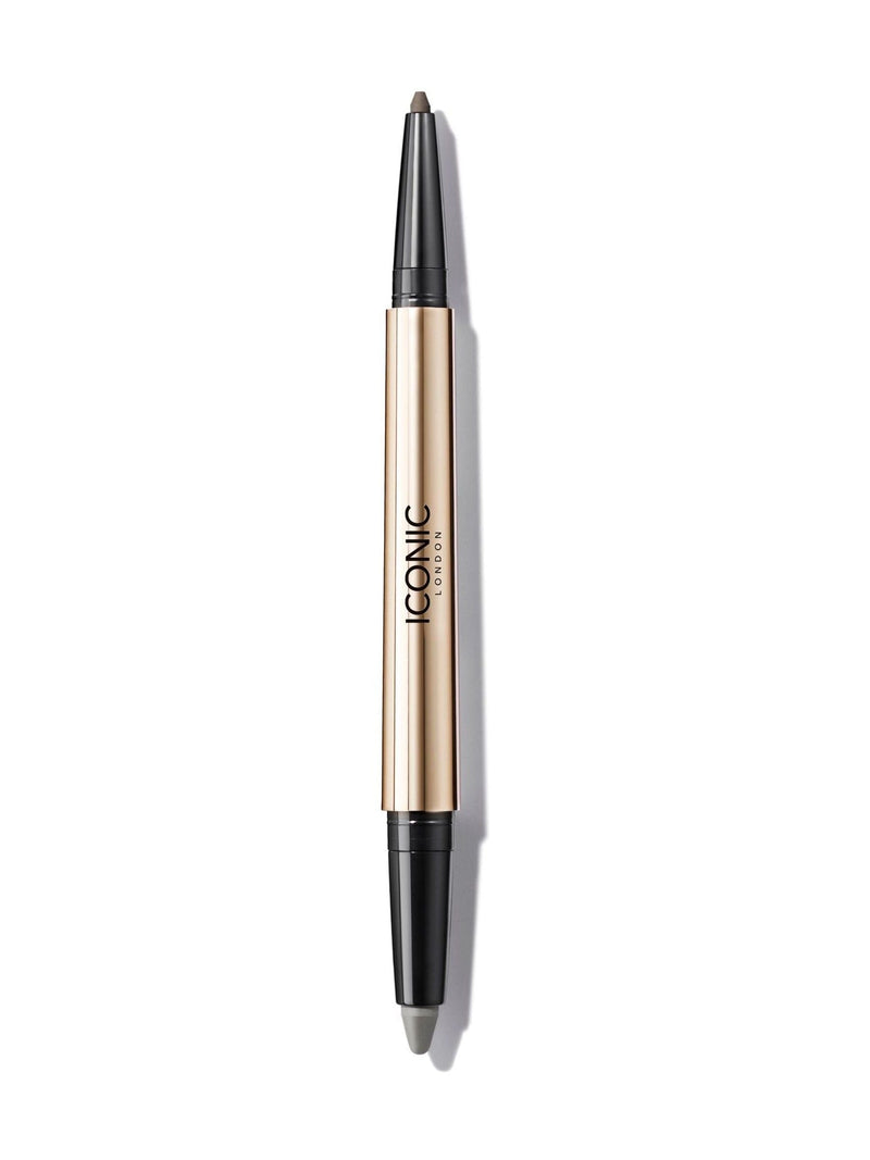 ICONIC London Smokey Kajal Duo eyeshadow Ash Grey, imported from the UK