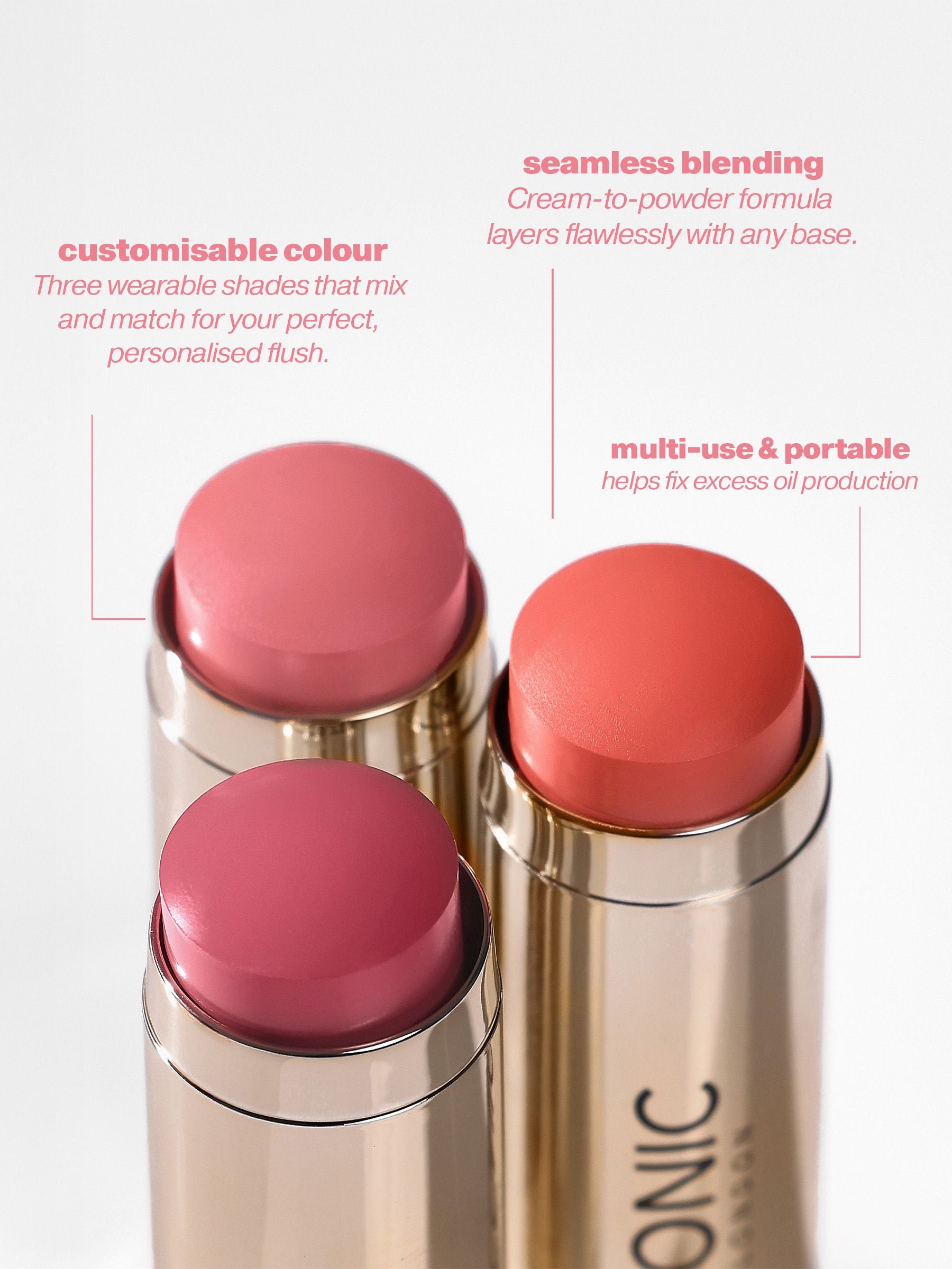 ICONIC London blurring cream blush stick, UK version